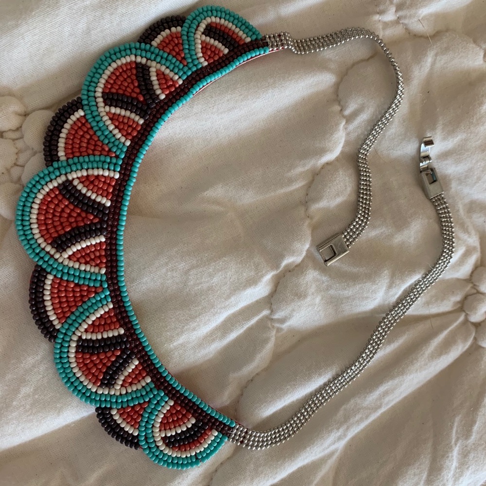 Amazing beaded necklace